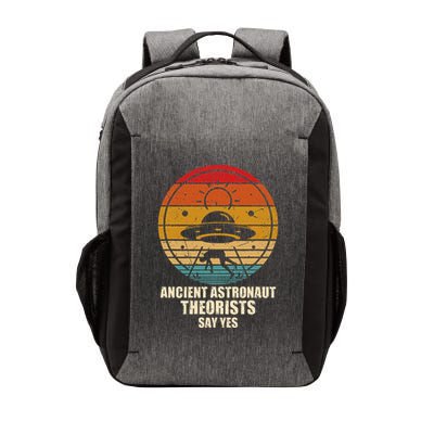 Ancient Astronaut Theorists Say Yes Spaceship Alien Ufos Vector Backpack