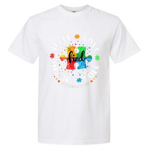 Autism Awareness Teacher Teach Hope Love Inspire Garment-Dyed Heavyweight T-Shirt