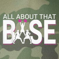 All About That Base Funny Cheerleading Cheer Legacy Tie Dye Trucker Hat