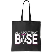 All About That Base Funny Cheerleading Cheer Bag