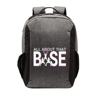 All About That Base Funny Cheerleading Cheer Vector Backpack