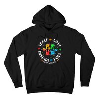 Autism Awareness Teach Hope Love Inspire Hoodie