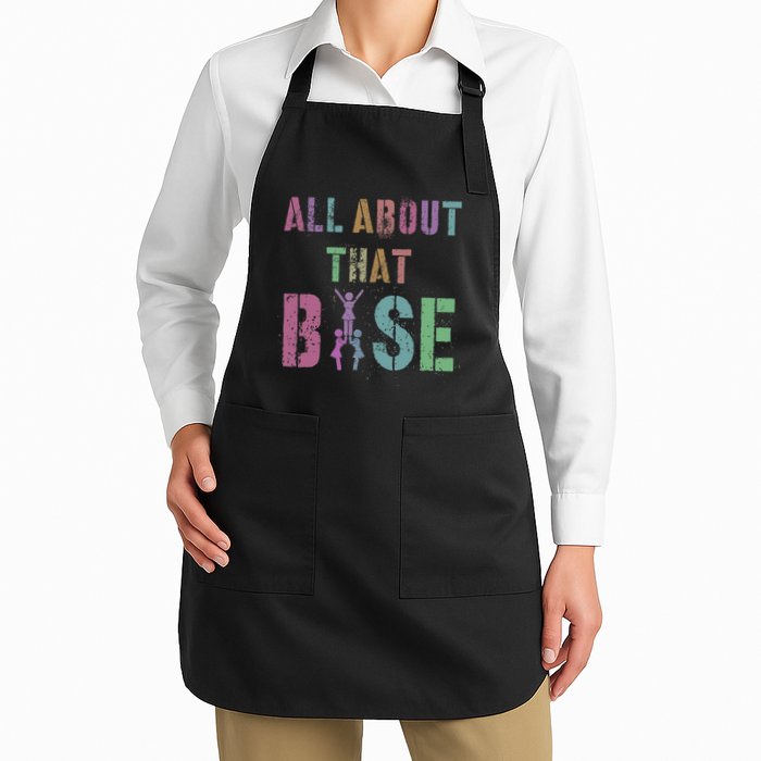 All About That Base Cheerleading Team Cheer Squad Apron