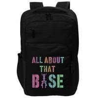 All About That Base Cheerleading Team Cheer Squad Impact Tech Backpack