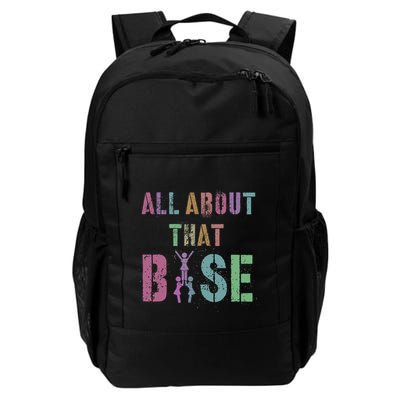 All About That Base Cheerleading Team Cheer Squad Backpack