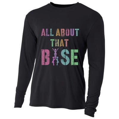 All About That Base Cheerleading Team Cheer Squad Cooling Performance Long Sleeve Crew