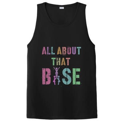 All About That Base Cheerleading Team Cheer Squad PosiCharge Competitor Tank