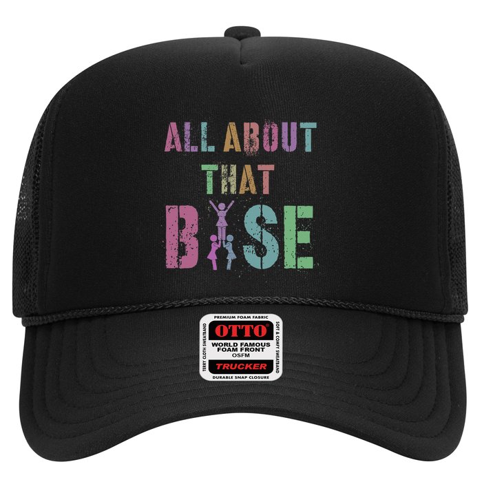 All About That Base Cheerleading Team Cheer Squad Hat