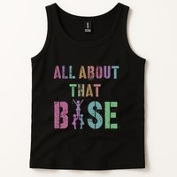 All About That Base Cheerleading Team Cheer Squad Tank Top