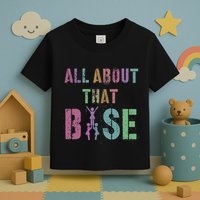 All About That Base Cheerleading Team Cheer Squad Toddler T-Shirt