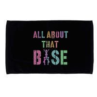 All About That Base Cheerleading Team Cheer Squad Microfiber Hand Towel