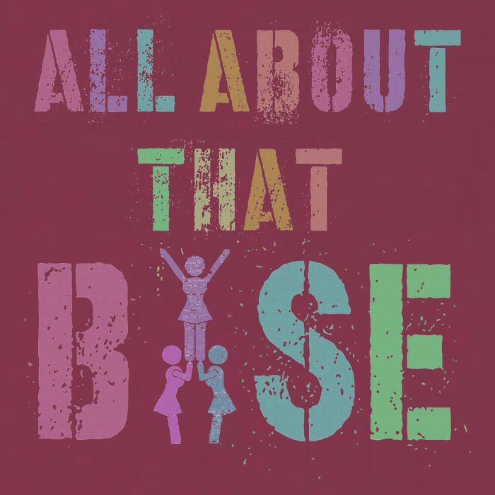 All About That Base Cheerleading Team Cheer Squad 16oz Travel Tumbler
