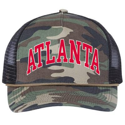 Atlanta Retro Rope Trucker Hat Cap