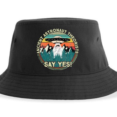 Ancient Astronaut Theorists Say Yes Aliens Sustainable Bucket Hat