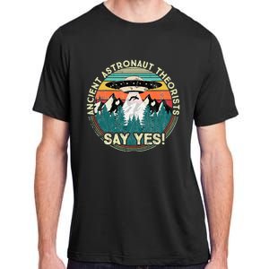 Ancient Astronaut Theorists Say Yes Aliens Adult ChromaSoft Performance T-Shirt