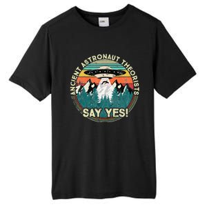 Ancient Astronaut Theorists Say Yes Aliens Tall Fusion ChromaSoft Performance T-Shirt