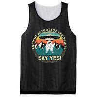 Ancient Astronaut Theorists Say Yes Aliens Mesh Reversible Basketball Jersey Tank