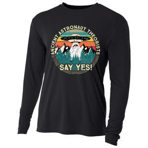 Ancient Astronaut Theorists Say Yes Aliens Cooling Performance Long Sleeve Crew