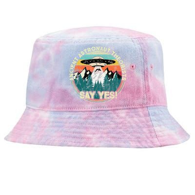 Ancient Astronaut Theorists Say Yes Aliens Tie-Dyed Bucket Hat