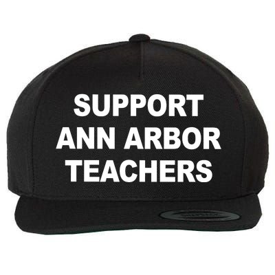 Ann Arbor Teachers Wool Snapback Cap