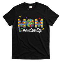 Autism Awareness Tee Mom Life For Autism Mom T-Shirt