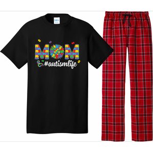 Autism Awareness Tee Mom Life For Autism Mom Pajama Set