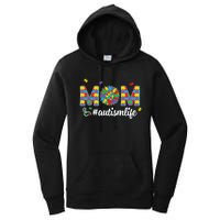 Autism Awareness Tee Mom Life For Autism Mom Women's Pullover Hoodie