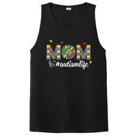 Autism Awareness Tee Mom Life For Autism Mom PosiCharge Competitor Tank