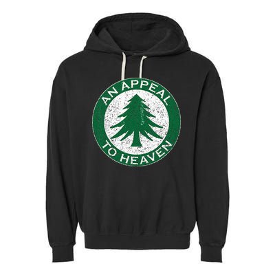 An Appeal To Heaven Flag Pine Tree Flag Roundel New England Garment-Dyed Fleece Hoodie