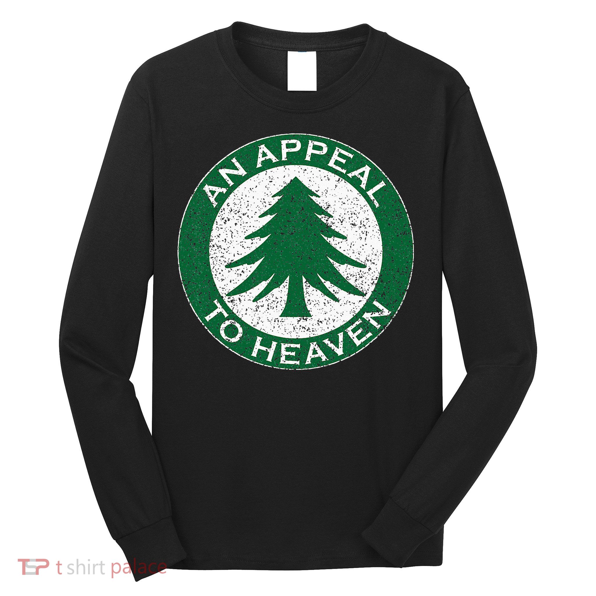 An Appeal To Heaven Flag Pine Tree Flag Roundel New England Long Sleeve Shirt