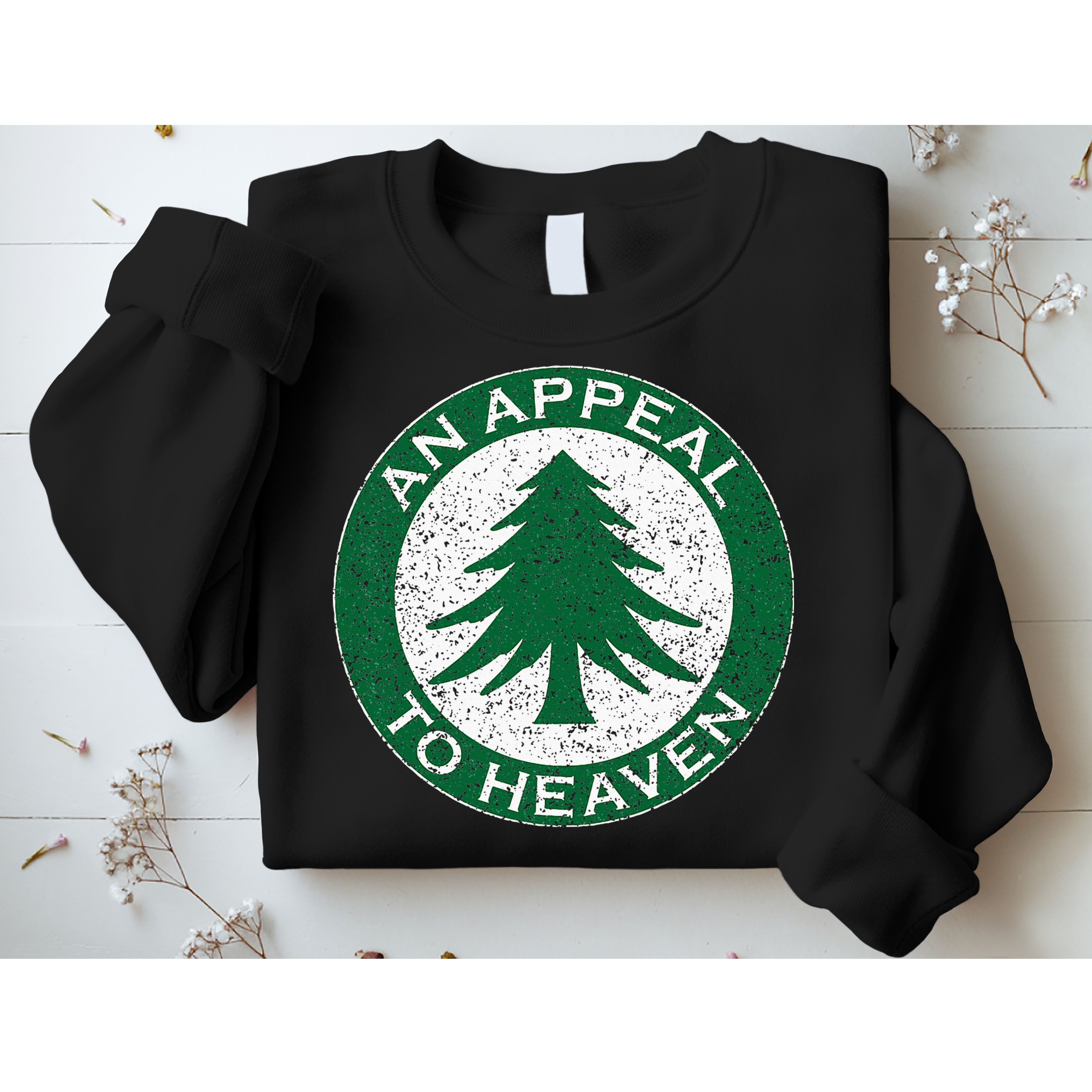 An Appeal To Heaven Flag Pine Tree Flag Roundel New England Sweatshirt