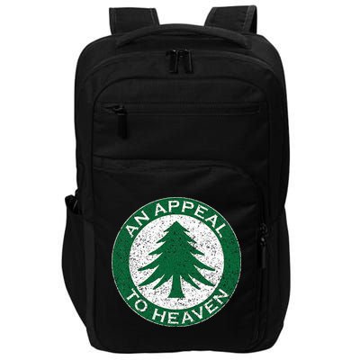 An Appeal To Heaven Flag Pine Tree Flag Roundel New England Impact Tech Backpack