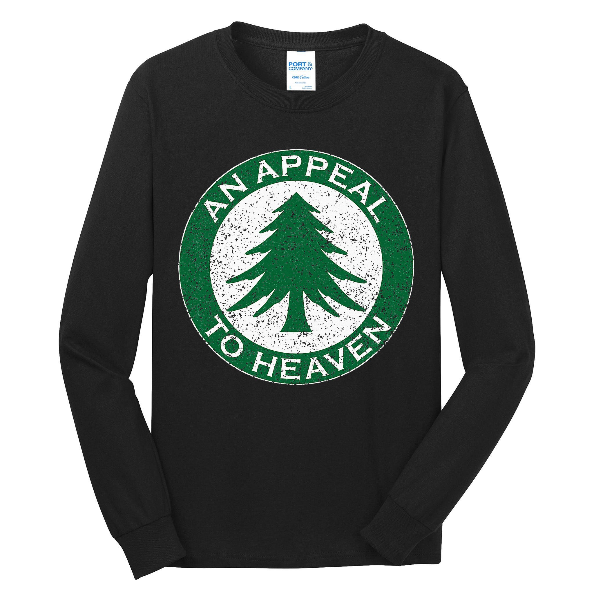 An Appeal To Heaven Flag Pine Tree Flag Roundel New England Tall Long Sleeve T-Shirt