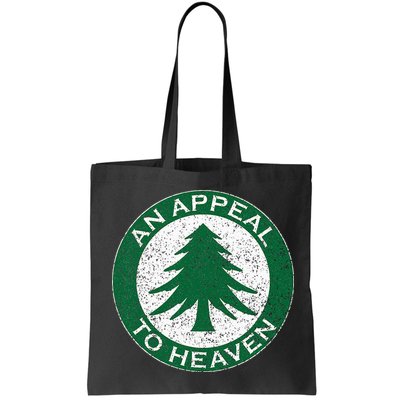 An Appeal To Heaven Flag Pine Tree Flag Roundel New England Bag