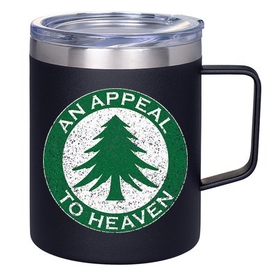An Appeal To Heaven Flag Pine Tree Flag Roundel New England 12oz Stainless Steel Coffee Mug