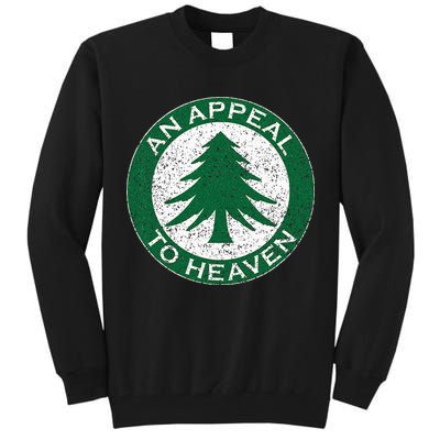 An Appeal To Heaven Flag Pine Tree Flag Roundel New England Tall Sweatshirt