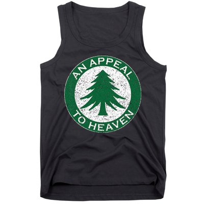 An Appeal To Heaven Flag Pine Tree Flag Roundel New England Tank Top