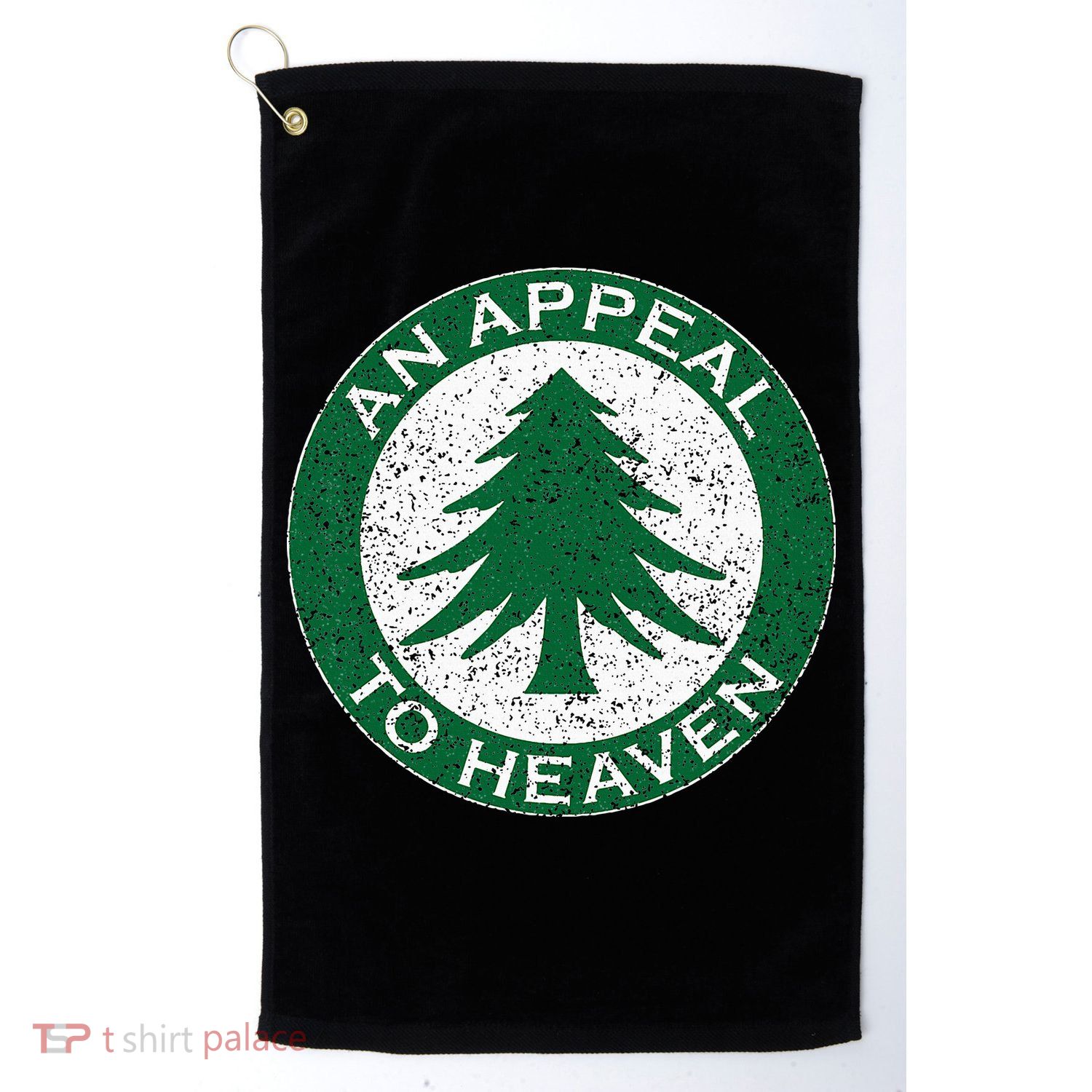 An Appeal To Heaven Flag Pine Tree Flag Roundel New England Golf Towel