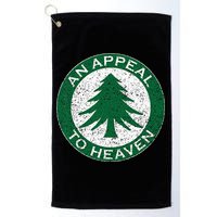 An Appeal To Heaven Flag Pine Tree Flag Roundel New England Golf Towel