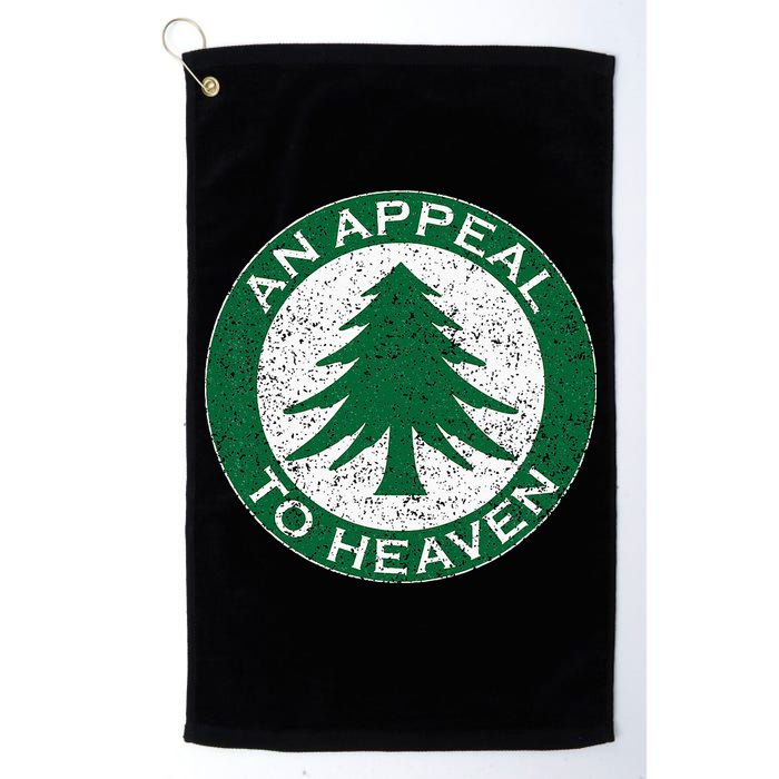 An Appeal To Heaven Flag Pine Tree Flag Roundel New England Golf Towel
