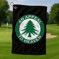 An Appeal To Heaven Flag Pine Tree Flag Roundel New England Golf Towel