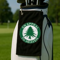 An Appeal To Heaven Flag Pine Tree Flag Roundel New England Golf Towel