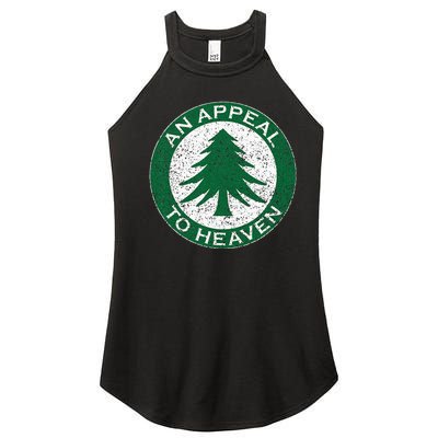 An Appeal To Heaven Flag Pine Tree Flag Roundel New England Women’s Perfect Tri Rocker Tank