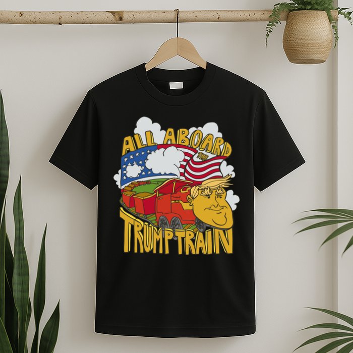 All Aboard Trump Train T-Shirt