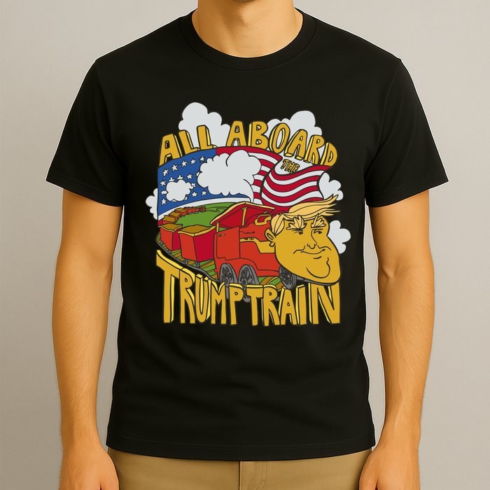 All Aboard Trump Train T-Shirt
