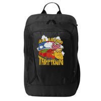 All Aboard Trump Train City Backpack