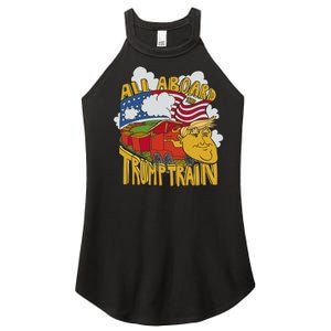 All Aboard Trump Train Women's Perfect Tri Rocker Tank