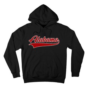 Alabama Al Throwback Design Print Classic Hoodie