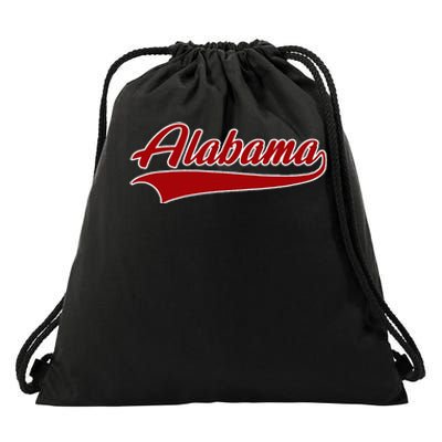 Alabama Al Throwback Design Print Classic Drawstring Bag