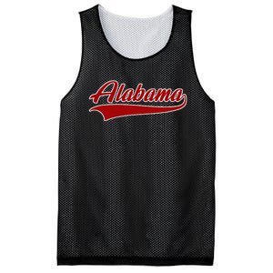 Alabama Al Throwback Design Print Classic Mesh Reversible Basketball Jersey Tank